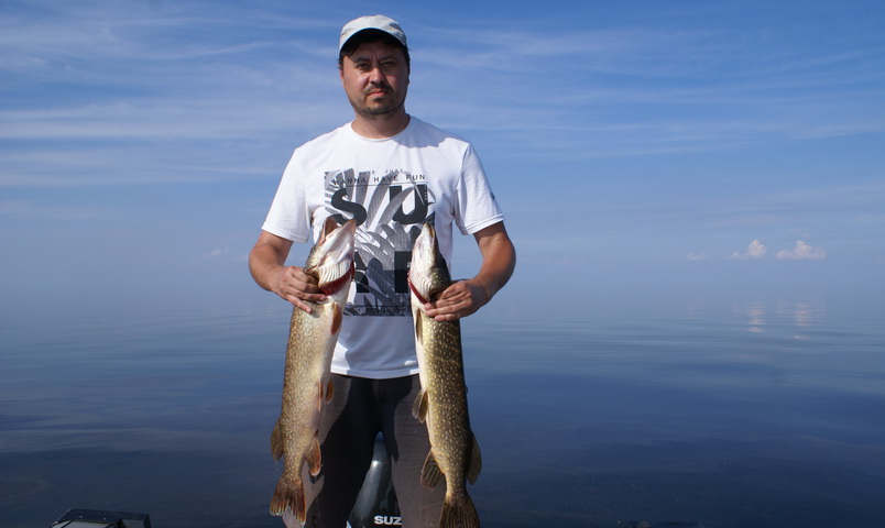 Рыбалка на Рыбинском водохранилище 15.07.2021