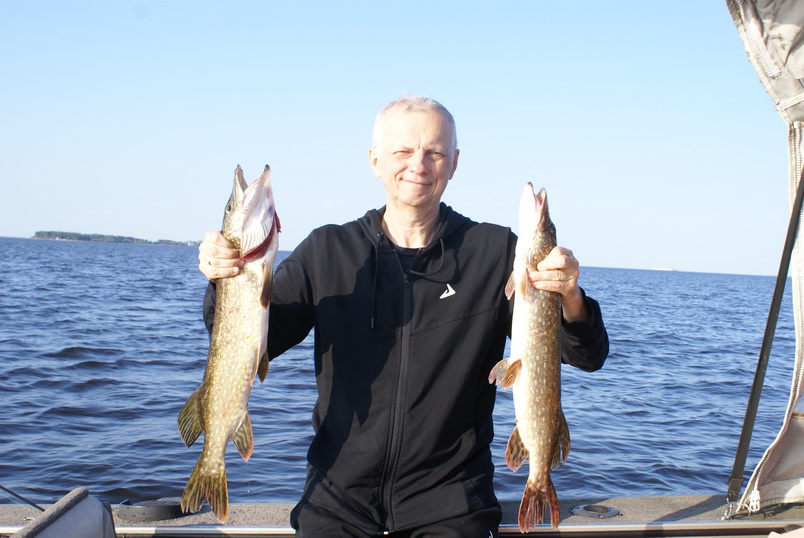 Рыбалка на Рыбинском водохранилище.